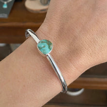 Load image into Gallery viewer, American turquoise cuff bracelet