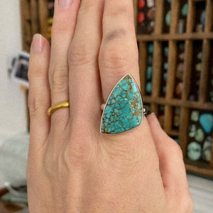 American turquoise ring