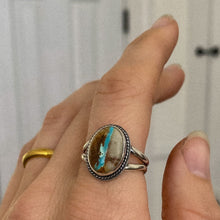 Load image into Gallery viewer, Ribbon Royston Turquoise Ring