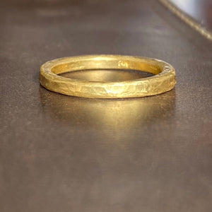 Pure Gold Square Band Ring