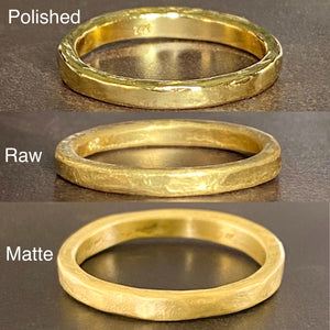 Pure Gold Wide Band Ring